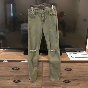 Army Green Jeans